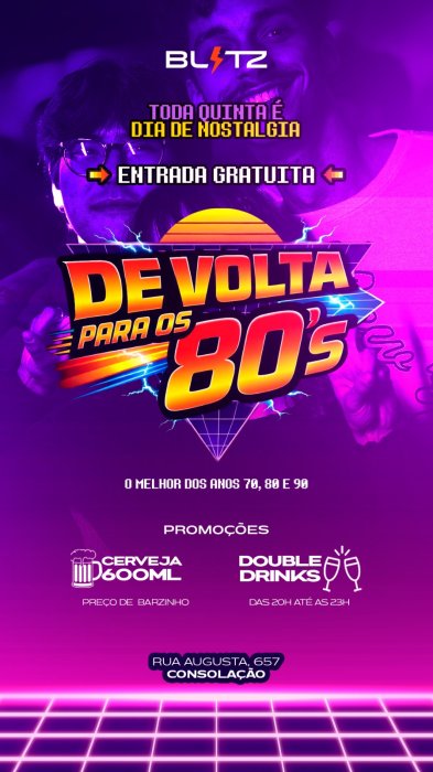 Evento: DE VOLTA AOS 80