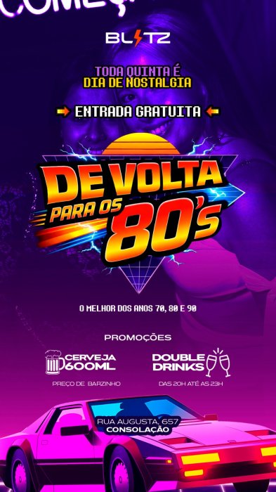 Evento: DE VOLTA AOS 80