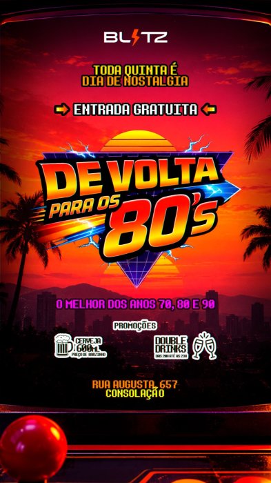 Evento: DE VOLTA AOS 80