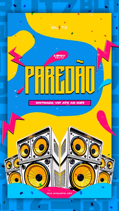 Evento: PAREDÃO DE CARNAVAL