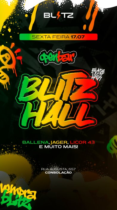 Evento: BLITZ HALL 