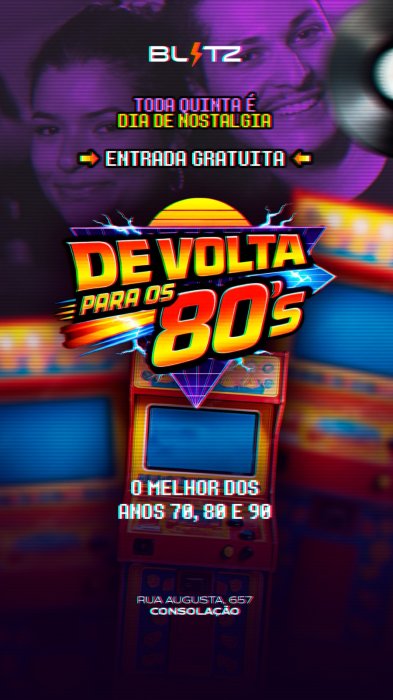 Evento: DE VOLTA AOS 80