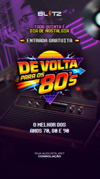 Evento: DE VOLTA AOS 80